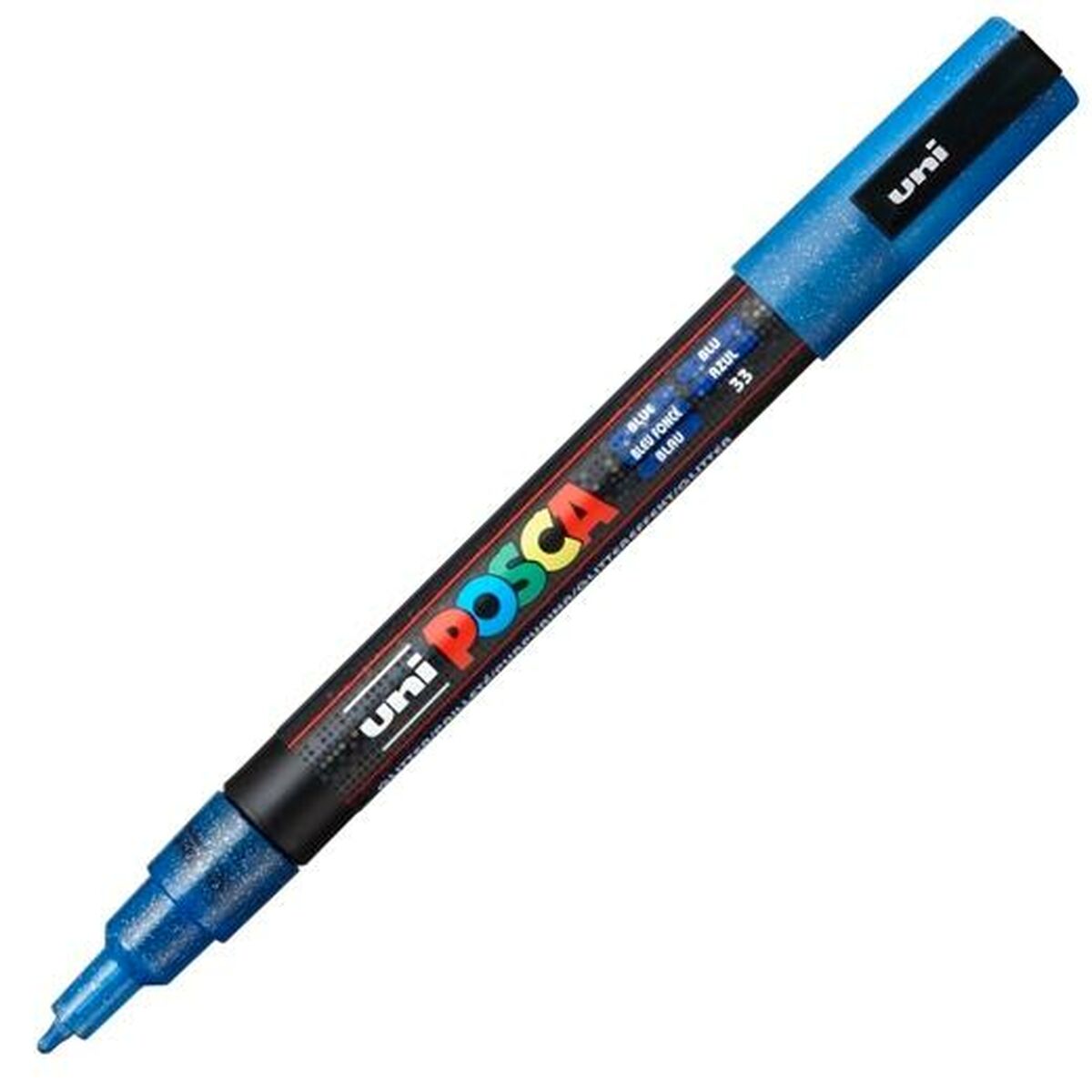 Маркер POSCA PC-3ML Син (6 броя)